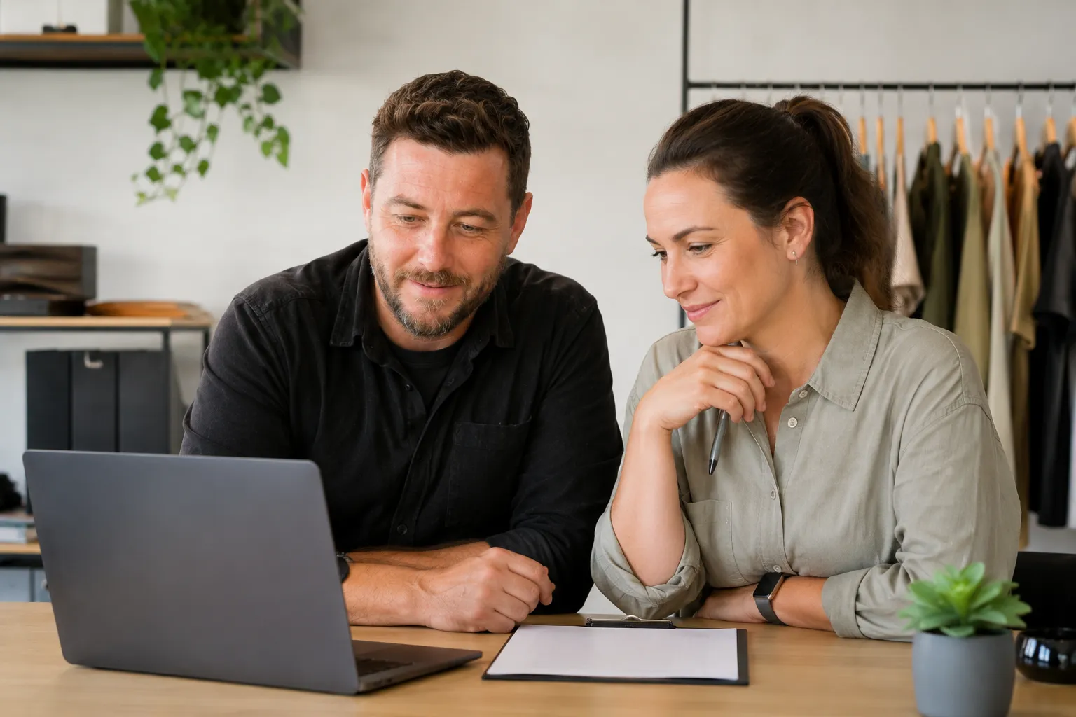 UK business owner comparing business funding options with Plemmo